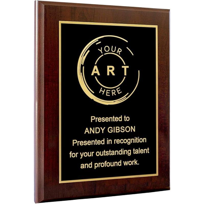 Personalized Engraved Plaques and Awards. Great for Retirement, Thank You, Military Recognition, Special Achievements, Memorials, Sports, School, and Corporate Awards