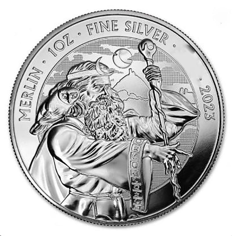 Brilliant Merlin Commemorative Coin in 2023