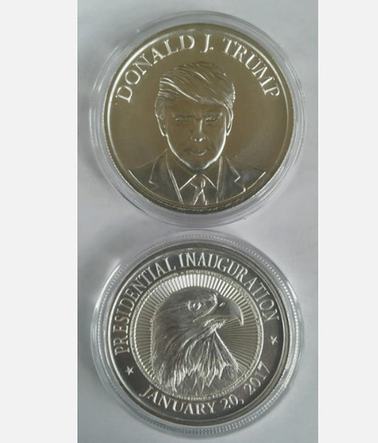 Donald Trump 1 oz 999 Silver Make America Great Again Inaugural Medal commemorative coin