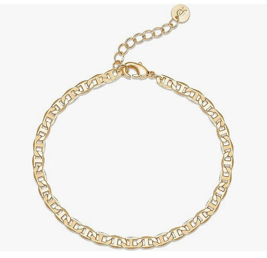 Infinite chain bracelet women's minimalist adjustable chain bracelet custom jewelry