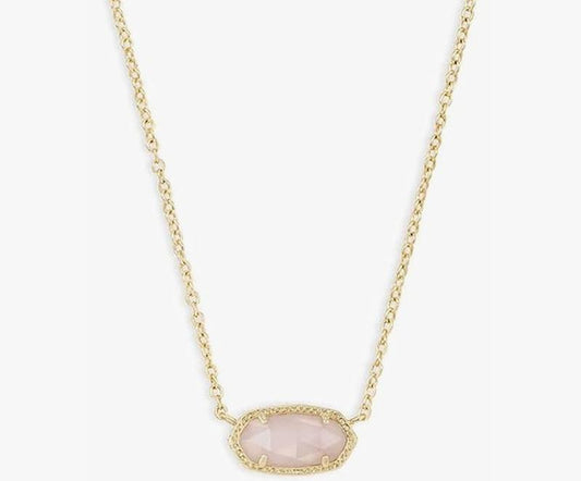 Women's Rose Shi Ying pendant gold necklace fashion jewelry holiday jewelry custom jewelry summer accessories Spring Festival New Year Mother's Day Valentine's Day wedding anniversary.