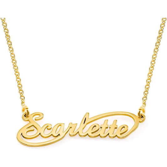 Personalized Choose Your Style Name Necklace - Custom Nameplate Pendant - Dainty Gift for Her, Women - Gift for Mother's Day, Christmas, Birthday