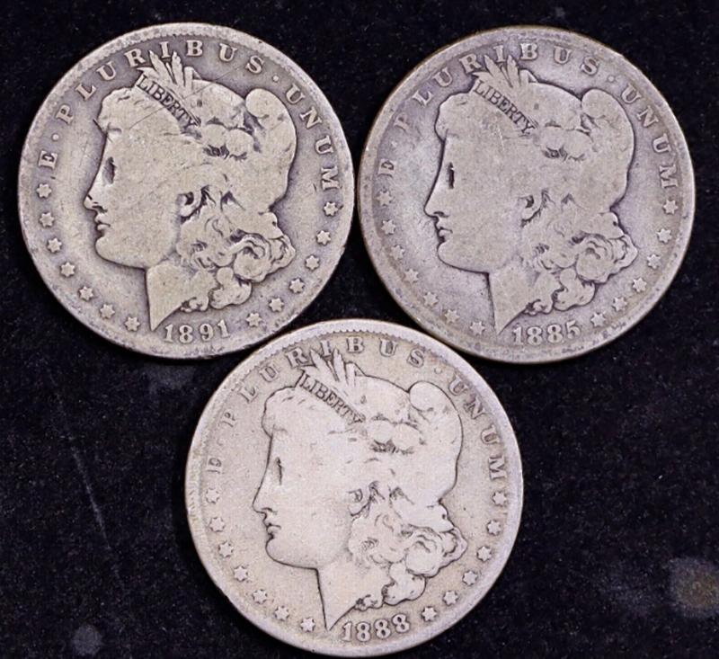 1878-1904  Morgan commemorative coin  Random Year Pre 1921 90% commemorative coin