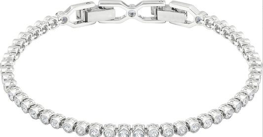 Tennis Bracelet Jewelry Collection, Clear Crystals, Blue Crystals, Pink Crystals