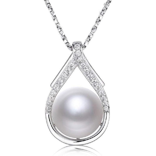 Black Pearl Necklaces for Women 10-11mm - Pearl Necklace Phoenix Pendant| with 925 Sterling Silver 18" Chain - Christmas Mothers Day Valentine's Day Gifts For Women Wife Mom Grandma Girlfriend Daughter Her Best Friend Birthday Anniversary Fine Jewelry