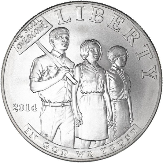 2014 1964 Civil Rights Act Commemorative Coin