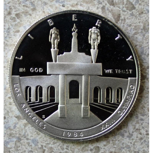 Commemorative coins for 1984 Olympic Games