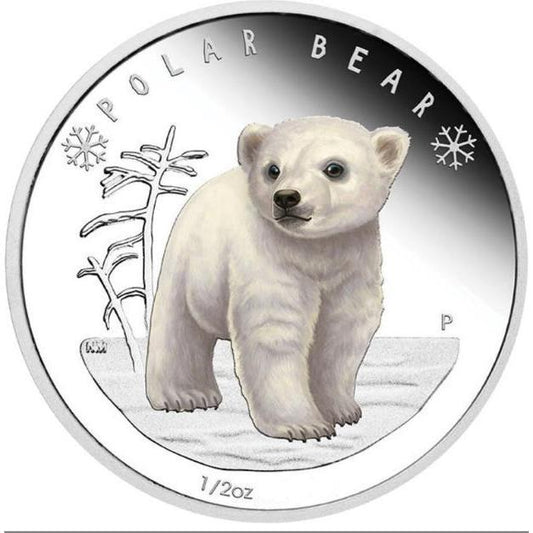 2017 Polar Baby Polar Bear Commemorative Coin