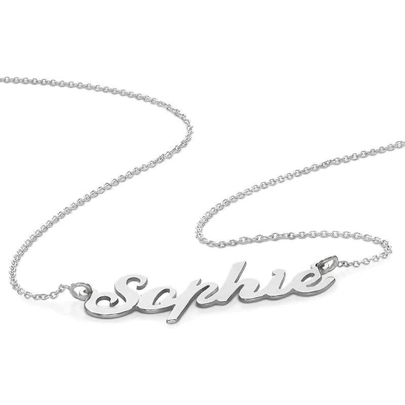 Personalized Choose Your Style Diamond Name Necklace - Custom Nameplate Pendant - Dainty Gift for Her, Women - Gift for Mother's Day, Christmas, Birthday