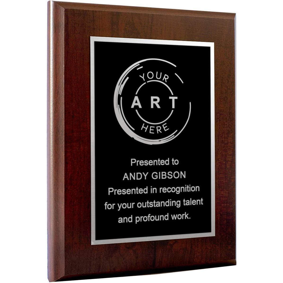 Personalized Engraved Plaques and Awards. Great for Retirement, Thank You, Military Recognition, Special Achievements, Memorials, Sports, School, and Corporate Awards