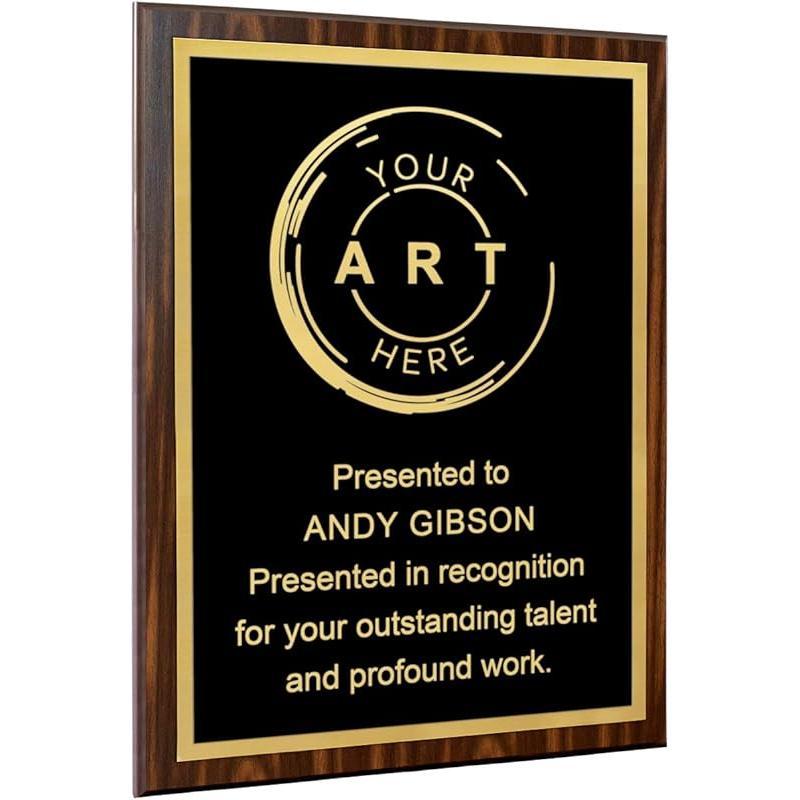 Personalized Engraved Plaques and Awards. Great for Retirement, Thank You, Military Recognition, Special Achievements, Memorials, Sports, School, and Corporate Awards