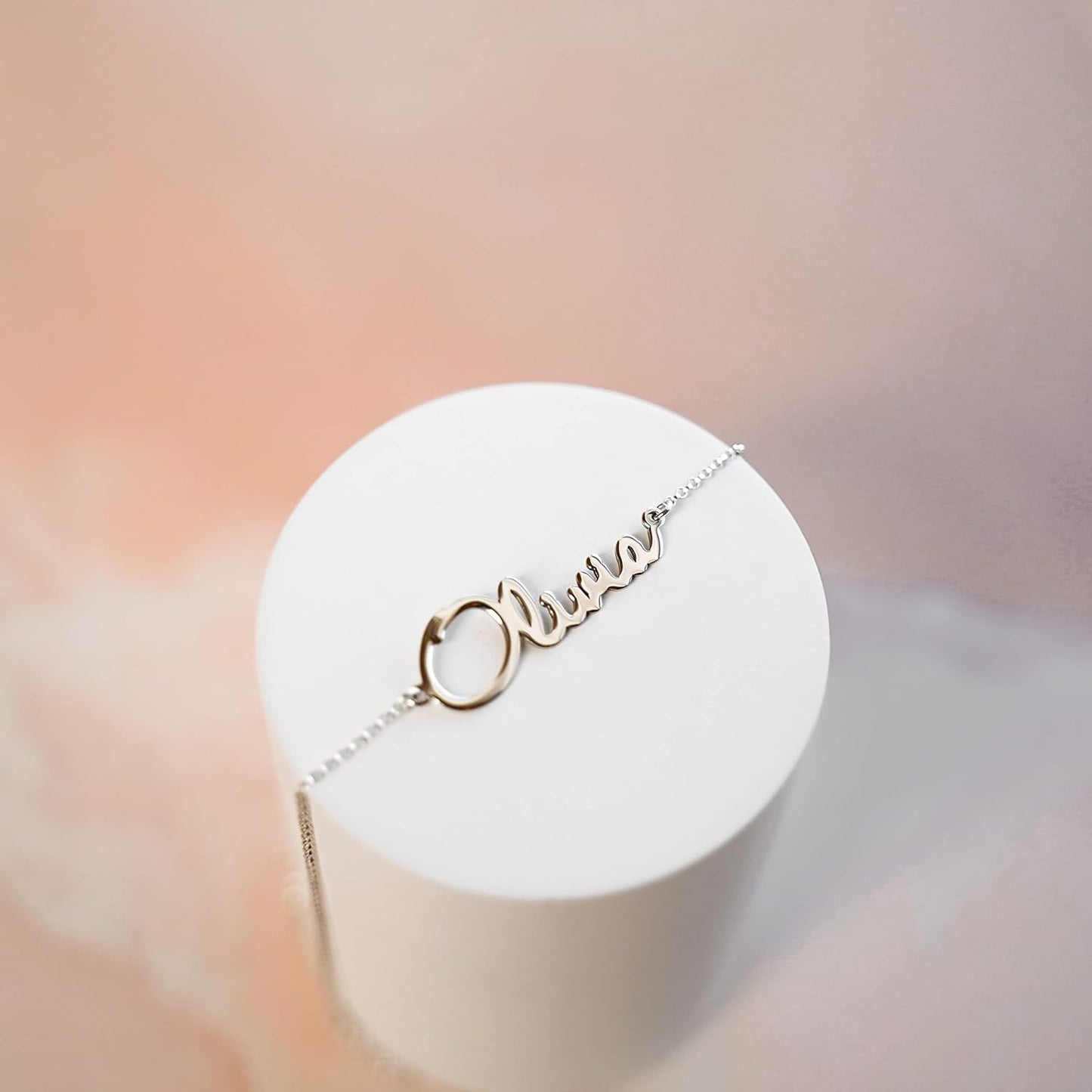 Collection Name Necklace Personalized Sterling Silver Custom Name Necklace