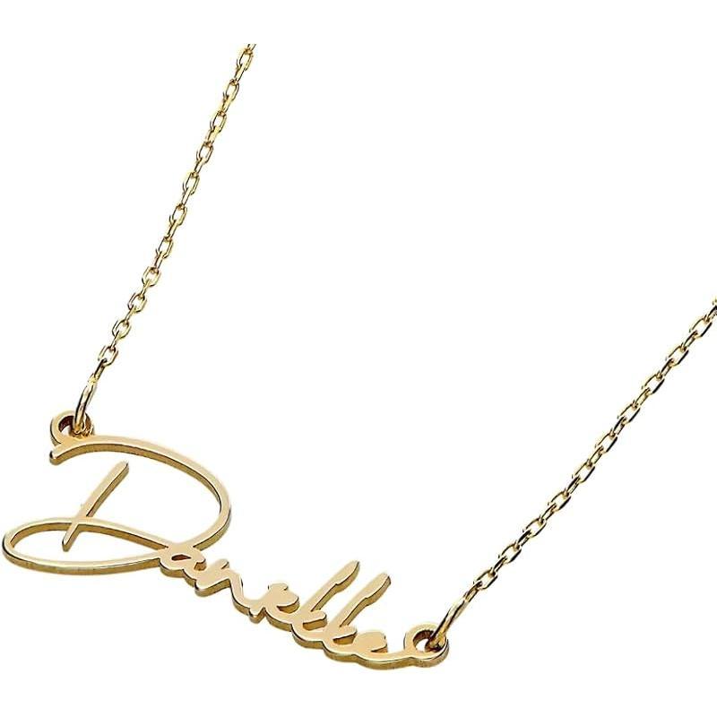 Personalized Choose Your Style Diamond Name Necklace - Custom Nameplate Pendant - Dainty Gift for Her, Women - Gift for Mother's Day, Christmas, Birthday