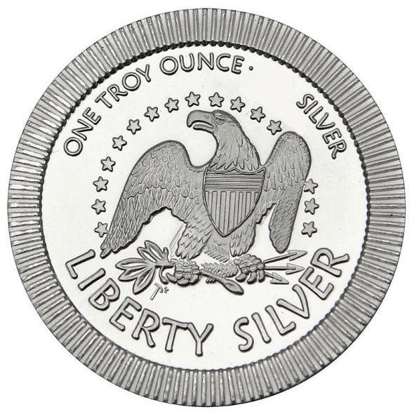 Roll of 20 - 1 Troy oz Liberty Bell Silver Round commemorative coin